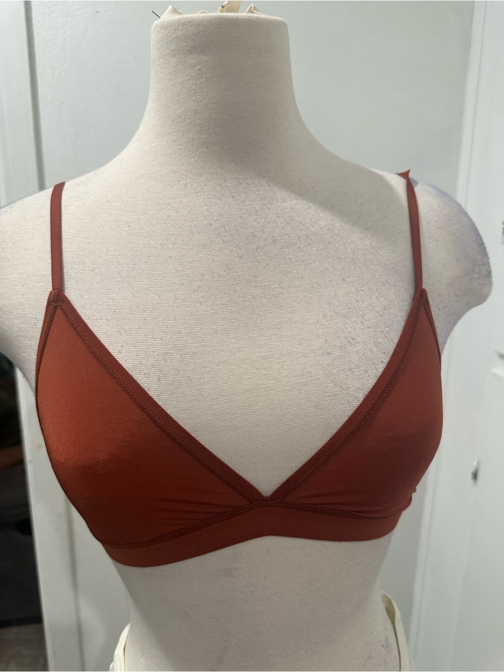 Rust Triangle Bralette - Women Intimates & Sleepwear